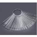 50 sticks for artificial nail polish capsules practical fan nail art 50 pieces (1 pack)