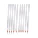 20pcs Wax Pencil for Rhinestones Nail Tools Rhinestones Picker Pencil Crayons Pencils Nail Rhinestones Nail Art Tools Nail Point Pen Dotting Pen Wooden White Manicure Dot Pen