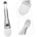 FOMIYES Double-headed Facial Treatment Brush Facial Mask Brush Skin Care Tool Facial Mask Applicator Facial Mud Mask Brush Mask Spoon Women Mud Mask Brush Mud Mask Applicator Cream Spoon 13.70X2.50X1.50CM Silver - Buy Online on SooperMarket.com