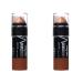 Maybelline New York two-sided contour pen with highlighter and bronzer to emphasize the facial features face studio contour duo stick medium 1 piece (pack with 2) 7 g (2 Pack) 0 medium
