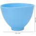 Silicone Mixing Bowl for Dentists | Multifunctional & Corrosion-Resistant Cosmetic Tool | Reusable Salon Plaster Bowl (Blue) - Buy Online on SooperMarket.com