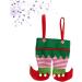 RORPOIR Christmas Candy Bag Santa Claus Goodie Bags Candy Bag for Christmas Bag for Red Handbag Red Medium - Buy Online on SooperMarket.com