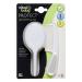 Vital Baby Protect Grooming Set - Brush and Comb Set - Soft Bristles - Non-Scratch Comb - 0+ - White