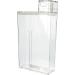 Cabilock 3pcs laundry storage box Travel Holder laundry storage canister laundry bottle dispenser lotion bottle glass containers Sub Bottle Organizer the pet food 23.5X12.5CMx3pcs Transparentx3pcs - Buy Online on SooperMarket.com
