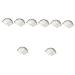 Beavorty 96 pcs eyebrow stickers stickers Artificial Eyebrow 3D Hair-Like Eyebrows Stickers Pretty