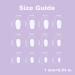 Redykat 30PCS Handmade Glossy Short Coffin Press On Nails - Cat Eye Magnetic Acrylic False Nails | Salon Quality Nail Art (Chase the Moon - Buy Online on SooperMarket.com