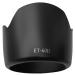 ET-60 Lens Hood Shade for Canon EF 75-300mm f/4-5.6 III,EF 75-300mm f/4-5.6 III USM,EF-S 55-250mm f/4-5.6 is II,EF-S 55-250mm f/4-5.6 is(Not for is STM),HUIPUXIANG