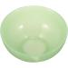 2-Piece Green Terrarium Bowls for Men's Care | Decorative Soap & Shaving Bowl - Jade Glass Containers 11.5x11.5x5cm - Buy Online on SooperMarket.com