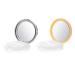 PLAFOPE 2pcs Powder Box Empty Box Portable Makeup Organizer Loose Powder Compact Flour Containers Bottle As