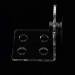 Buy Cikonielf Magnetic Coral Frag Rack - 4 Hole Transparent Acrylic Aquarium Coral Holder for International Shipping - Buy Online on SooperMarket.com