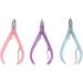 Pink Nail Clipper Cuticle Trimmer Cuticle Nippers Professional Stainless Steel Cuticle Cutter Clipper Durable Pedicure Manicure Tools for Fingernails and Toenails Foot Hand and Nail Care - Buy Online on SooperMarket.com