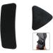 2 Pairs Archery Arrow Rest - Adhesive Backed Fur Pad for Longbow & Recurve Bow - Black/Brown - Outdoor Hunting Accessory - Buy Online on SooperMarket.com