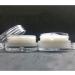 Proleo 100pcs 5G Sample Containers - Ideal for Cosmetics Lip Balm Ointments & Jewelry - Secure Screw Cap - White - Buy Online on SooperMarket.com