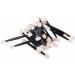 100 Pcs Professional Makeup Eye Shadow Sponge Applicator Makeup Application Set Mini - Buy Online on SooperMarket.com