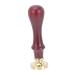 PLAFOPE 1pc Dispensing Plate Tool Coffee Tamper Stamper Makeup Gadgets Wooden Handle Coffee Beans Pack 1 count (Pack of 1) Brown
