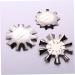 Nail Manicure Edge Trimmer Nail Art Trimmer Template French Manicure Accessories Kit Silver - Buy Online on SooperMarket.com