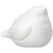 Glorex 3803 753 6 Styrofoam Bird  White  5 x 5 x 1 cm