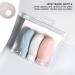Silicone Base Travel Bottles Set - 3 PCS Leakproof Empty Shampoo & Lotion Containers for Trips & Home Use - Buy Online on SooperMarket.com