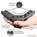 Animalon Careflex Massage Striegel | Ergonomic Massage Brush for Easy Fur Care | Flexible Design with Velcro Fastener - Buy Online on SooperMarket.com