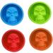 KICHOUSE Orange Baking Cake Pattern Food Skull Mini Grade Molds DIY Candy Silicone Jelly - Buy Online on SooperMarket.com