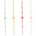 Buy 4pcs Silicone Pacifier Holder Clips - Safe Stretchable & Adjustable Toy Straps for Babies - International Shipping - Buy Online on SooperMarket.com