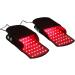 Feet LED Therapy Device with 90 Pcs 660nm+90 Pcs 850nm Wavelength Adjustable 3 Modes and 3 Levels of Time Deep Muscle Relaxation for Home Office