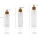 1PCS 150ml/5oz Frosted Glass Pump Bottles Empty Refillable Press Pump Bottle with Bamboo Pump Head Toiletries Storage Containers for Shampoo Essential Oils Shower Gel Hand Wash Lotion Dispenser - Buy Online on SooperMarket.com
