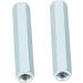 2pcs M8 * 66 Long Rod Nut Hex Hexagonal Sleeve Nut Standoff Threaded Fasteners(As shown) - Buy Online on SooperMarket.com