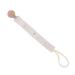 Soft Rabbit Pacifier Holder Strap - Easy-to-Wear Clip for Babies | Prevents Detaching | Best International Shipping - Buy Online on SooperMarket.com