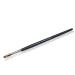 Kolinsky UV gel brush size 6 with short handle in black and silver ferrule for nail design