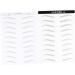 NOLITOY 4 Sheets Pairs Brow Tatoo Eyebrows Transfer Stickers Eyebrowsb Eyebrow Sticker 6d Patch Artificial - Buy Online on SooperMarket.com