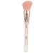 4 in 1 Makeup Brush Transparent Handle Portable Soft Hair Professional Eyeshadow Blush Uniform Coloring for Daily Use for Dating Party
