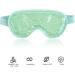Gamufw Cooling Eye Mask Hot Cold Therapy Gel Eye Mask for Puffy Eye Migraine Relief Headache Dark Circles Dry Eyes Swollen Eyes Sinus Pain (Green) - Buy Online on SooperMarket.com