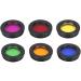 ASHATA Telescope Filters  6 Colors 1.25 Inch Colorful Telescope Eyepieces Filter  Optical Glass Astronomical Lens Filter for Enhancing Definition and Resolution in Lunar Planetary Observation - Buy Online on SooperMarket.com