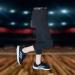 4-16 yrs Youth Basketball Compression Capri Pants with Knee Pads - Black, Large - Buy Online on SooperMarket.com