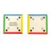 Dakota Bandanas Plastic Color Coded Tablet Weaving Cards 2.5" 36 Pack