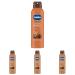Vaseline Intensive Care Cocoa Radiant Spray Moisturiser with Vaseline jelly for very dry skin 190 ml (Pack of 4)