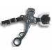 AMKA Hackamore Nylon with faux fur pad continuously adjustable one size