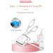 Aflytep Heated Eyelash Curler Electric Temperature Control Charging Mini Portable Electric Perm Eyelash Curler Orange - Buy Online on SooperMarket.com