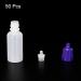 Buy PATIKIL 50 Pack 15ml Squeezable Dropper Bottles - Purple Liquids PE Vials with PP Cap | International Shipping Available - Buy Online on SooperMarket.com