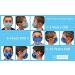 Wovenx FDA Registered 5 Ply Disposable Kids Face Mask 15 Pack - Adjustable Earloops - Individually Sealed Boys Masks - Buy Online on SooperMarket.com