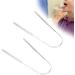 U-Shaped Tongue Scraper - 2 PCS Stainless Steel Tongue Cleaner for Oral Health & Bad Breath Removal - Buy Online on SooperMarket.com
