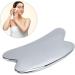 Terahertz Stone Gua Sha Scraper | Lymphatic Drainage Tool for Facial Care | Reduce Wrinkles & Puffiness | Soreness & Migraine Relief - Buy Online on SooperMarket.com