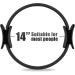 RitFit Pilates Ring - 14 Inch Magic Fitness Circle for Toning Inner & Outer Thighs  Bonus Workout Guide Included BlackN - Buy Online on SooperMarket.com