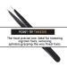 ETEDES Precise Eyebrow Tweezers Set for Women and Men 3-in-1 1 Slant Tweezers + 1 Pointed Tweezers + 1 Pointed Slant Tweezers #-0810084 - Buy Online on SooperMarket.com