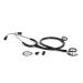 Buy Micro Shine Adjustable Stethoscope for Doctors & Medical Students - Lightweight Flexible Tube & Soft Ear Knobs (Black) - Best Quality for Optimal Performance - Buy Online on SooperMarket.com