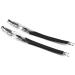 SOODASE Rubber Transparent Replacement Frame Legs For Oakley Crosslink Sweep/Switch Glasses Frame Black