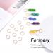 Crystal Hair Jewels for Braids: Gold Natural Stone Loc Jewelry for Black Women (Pack of 5) - Buy Online on SooperMarket.com