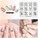 Christmas Theme Nail Art Stamping Plate - Winter Snowflake, Cartoon Snowman, Santa, Turkey Dinner Pattern - DIY Manicure Print Tool - Buy Online on SooperMarket.com