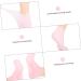 minkissy 2 Pairs Sock Skin Soles Gel Booties Moisturing Foot Moisturizing Foot Moisturizer Spa Stocking Skin Protect Soles Foot Lotion Spa Soften Women's Heel Silicone Gel Pink Sebs - Buy Online on SooperMarket.com